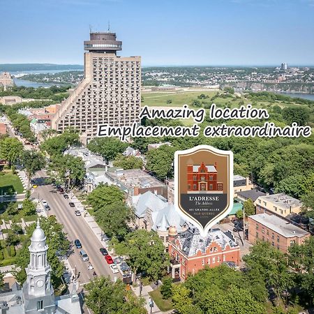 L'Adresse Sur Grande-Allee Lofts Québec Zewnętrze zdjęcie